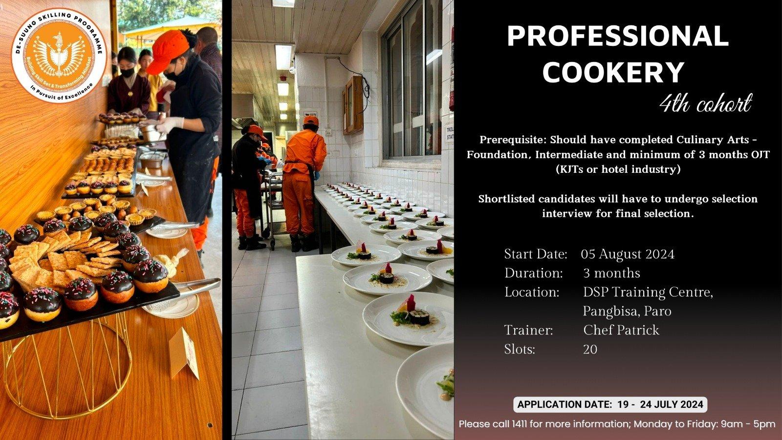 PROFESSIONAL COOKERY